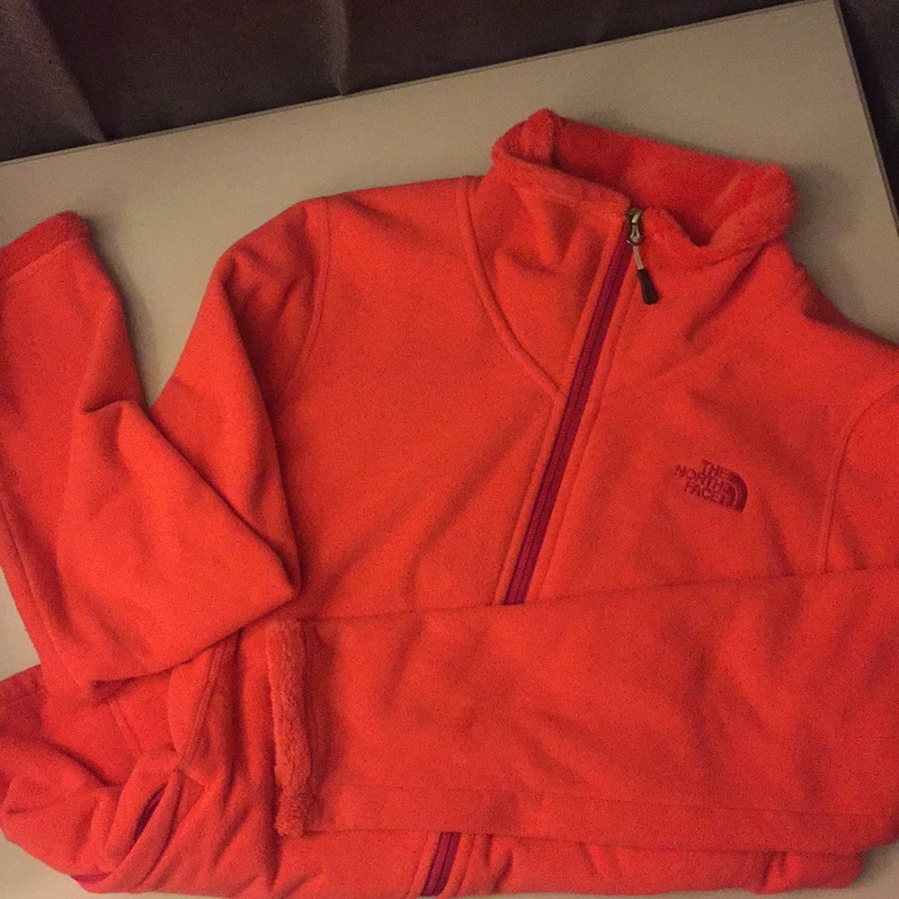 The North Face coral and pink Jacket